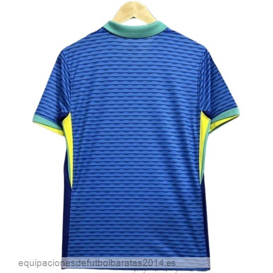 Nuevo Tailandia 2ª Camiseta Brasil 2024 Azul Baratas